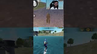 BGMI AND FREE FIRE  #bgmi ##freefire #shorts #viralshort #feed #funny #pubg #funnymemespubgmobile