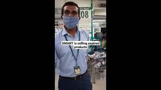 D Mart is selling expired products..!!