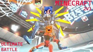 LANTY & SNIPER VS VELUAGE MINECRAFT 2V1