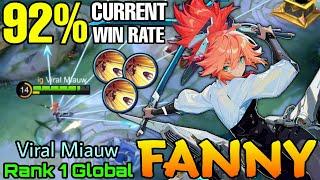 92% Current Win Rate Fanny Perfect Play! - Top 1 Global Fanny by Viral Miauw - Mobile Legends