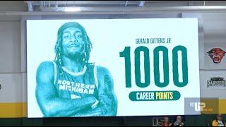 Gittens scores 1,000th collegiate point as NMU rolls Northland