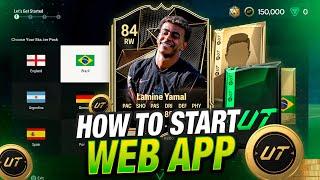 How to Start the Web App in EA FC 25