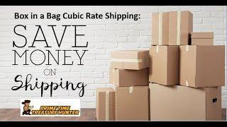 How to Save a TON of Money by Using the Box in a Bag Cubic Rate Priority Mail Shipping Method. USPS