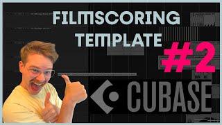 Filmscoring TEMPLATE for Cubase | How to build MODULAR template PART 2