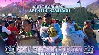 GRAN CARAVANA FOLKLORICA |𝐂𝐎𝐍 𝐅𝐄 𝐘 𝐃𝐄𝐕𝐎𝐂𝐈𝐎𝐍 𝐀𝐋 𝐓𝐀𝐓𝐀 𝐀𝐏𝐎𝐒𝐓𝐎𝐋 𝐒𝐀𝐍𝐓𝐈𝐀𝐆𝐎| MALLASA - LA PAZ