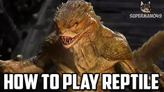 How To Play Reptile! - Mortal Kombat 1: Reptile Basic Tutorial