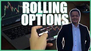 ROLLING OPTIONS To Avoid A Loss | Simple Option Trading