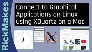 Connect to Graphical Applications on Linux using XQuartz on a Mac