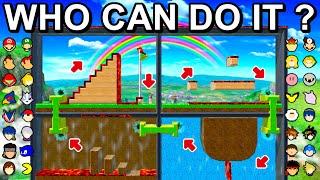 Who Can Take On The Super Mario Bros. Challenge ? - Super Smash Bros. Ultimate