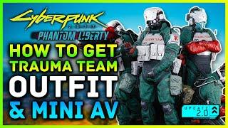 Cyberpunk 2077 - How To Get The SECRET Trauma Team Armor Set & Apartment Reward!