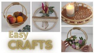 DIY - 3 Easy and USEFUL Ideas!! Crafts and Recycling #craftideas #crafts #diycrafts