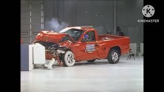 Crash Test 1998-2004 Dodge Dakota Frontal Offset IIHS