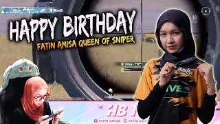 HAPPY BIRTHDAY ICAAYANG !! SOLO VS SQUAD !! FATIN AMISA