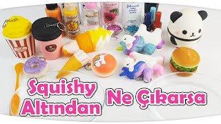 Squishy'ler Altından Ne Çıkarsa Slime Challenge - DIY Kendin Yap,  Fenomen Tv