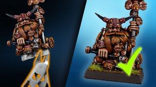 How to Remove and Replace Bases on Warhammer Models | Modeling and Hobby Tutorial