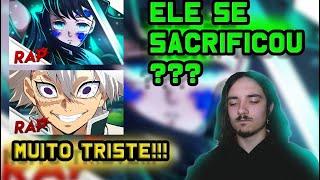 (MUITO TRISTE!!!) REAGINDO ao RAP DO SANEMI e ao RAP DO MUICHIRO TOKITO (StingRaps) [REACT] NaiReact