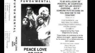 Peace Love or War - Fun Da Mental