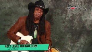 Guitar Lesson play rock blues rhythms n licks together with Larry Mitchell soloing licks scales