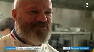 Dans les cuisines de Philippe Etchebest au 4e mur à Bordeaux