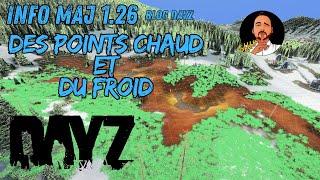 #Dayz Info sur Frostline , des points chaud et de nouvelle fontaine , nouvelle Maj 1.26 ( Blog S32)