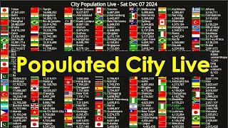 [Live] City population | 800 Cities