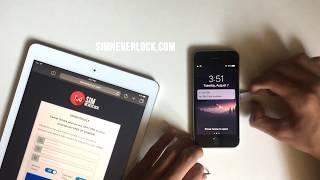 Free Carrier Unlock: iPhone SE - SimNeverlock Tutorial - USE ANY SIM CARD!