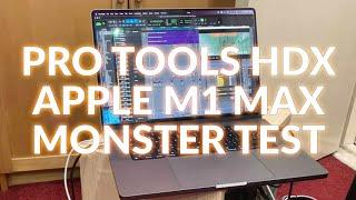 Pro Tools Post Session On Apple M1 Max Test - HDX v CoreAudio and DNxHD v H264 Video