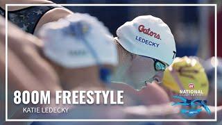 Ledecky Takes Women's 800 Free A Final | 2022 Phillips 66 National Championships | Irvine CA