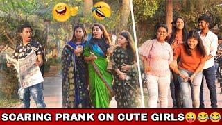 Scaring Prank On Cute Girls In Funny Style | Epic Reaction  | Mithun Chaudhary