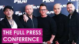 Full Press Conference: Nineties Boy Band Five Reunite For Huge UK Tour