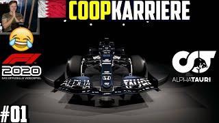 F1 2021: Beginn der 2 Spieler Coop Karriere! Formel 1 2021 Online Multiplayer Coop Karriere Deutsch