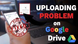 How to Fix Uploading Problem on Google Drive | Waiting for Network Problem on Google Drive