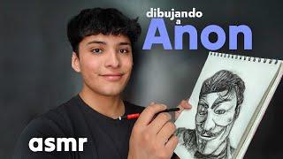 ASMR Roleplay en español dibujando a Anon ASMR‍