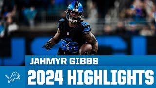 Jahmyr Gibbs highlights | 2024 Detroit Lions