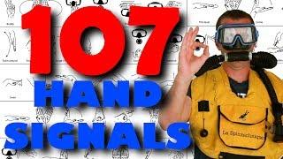 107 Hand signals for scuba divers