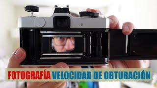 La velocidad de obturación en foto  Curso de fotografía 2 