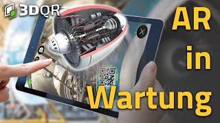 AR in Wartung - Augmented Reality von 3DQR