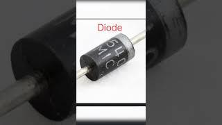 Electronic components:- Diode, Capacitor, Resistors, Transistor,MOSFET, Multimete #electronics