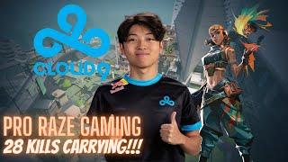 Raze Split Gameplay!!! C9 OXY Raze VOD! ft. Xeppaa Vyse