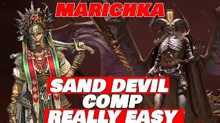 MARICHKA MAKES SAND DEVIL EASY!!