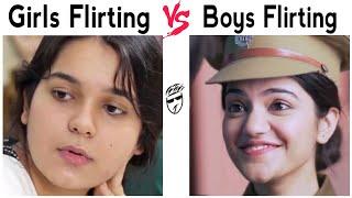 Girls flirting vs Boys flirting #viral #meme #meme2022