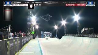 Shaun White Goes BIG in Snowboard SuperPipe - Winter X Games