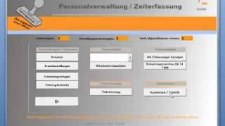 Personalverwaltung / Zeiterfassung Software