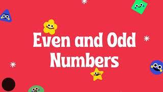 Even And Odd Numbers|for kids|Lead Learning Kids||