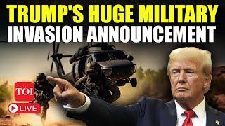 LIVE: Trump's UNBELIEVABLE Military Invasion Announcement; 'For Greater America, We Need...'