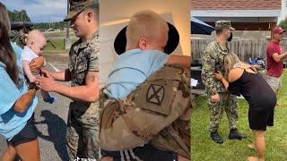 Most Famous Military Coming Home TikTok Compilation 2021 || soldiers coming home 2021 3