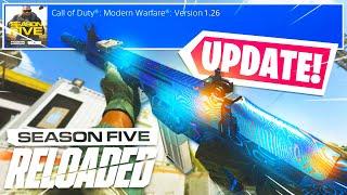 *NEW* Modern Warfare 1.26 Update Patch Notes | FINN DLC Weapon + FREE Rewards (COD MW Season 5)