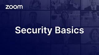 Zoom Security Basics