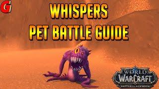 whispers Pet Battle Guide - BFA