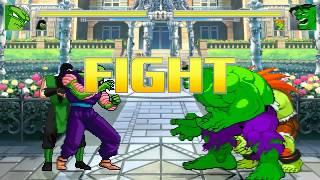 AN Mugen #49: Piccolo & Reptile VS Hulk & Blanka